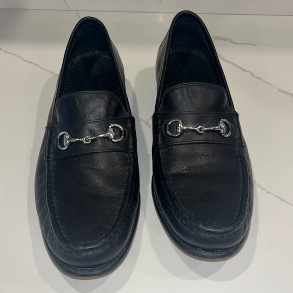 Cole Haan Black Leather Loafer